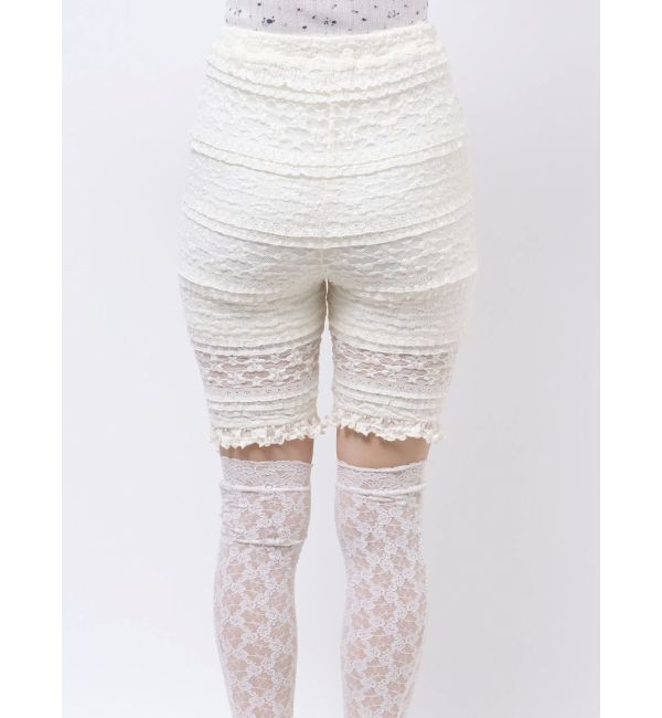 merry jenny「レースバイカーレギンス」|レギンス・スパッツ|