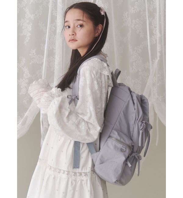 merry jenny「gather ribbon back pack」|リュック|
