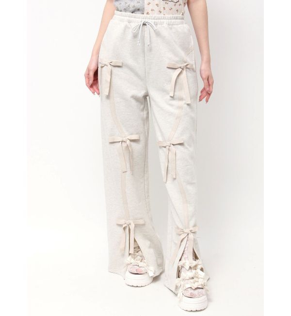 merry jenny「Ribbon Ribbonスウェットパンツ」|その他|