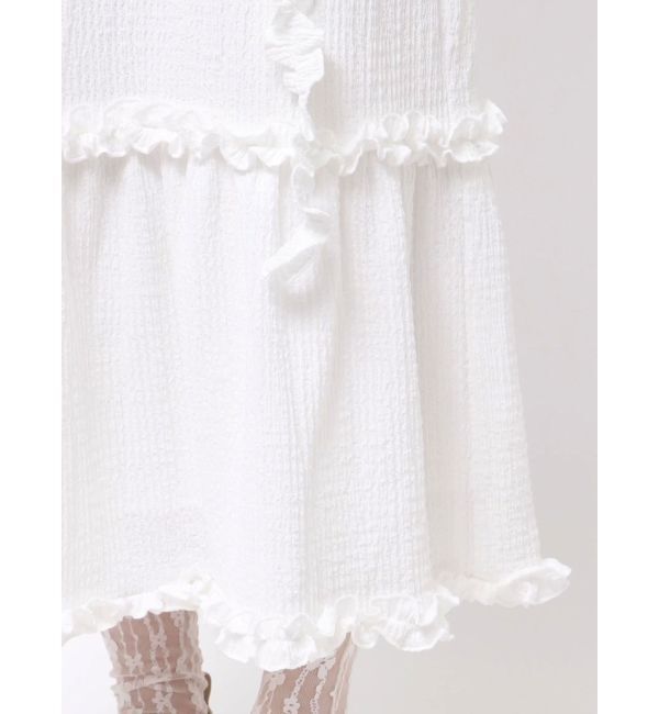 merry jenny「ガーターフリルスカート」|スカート|