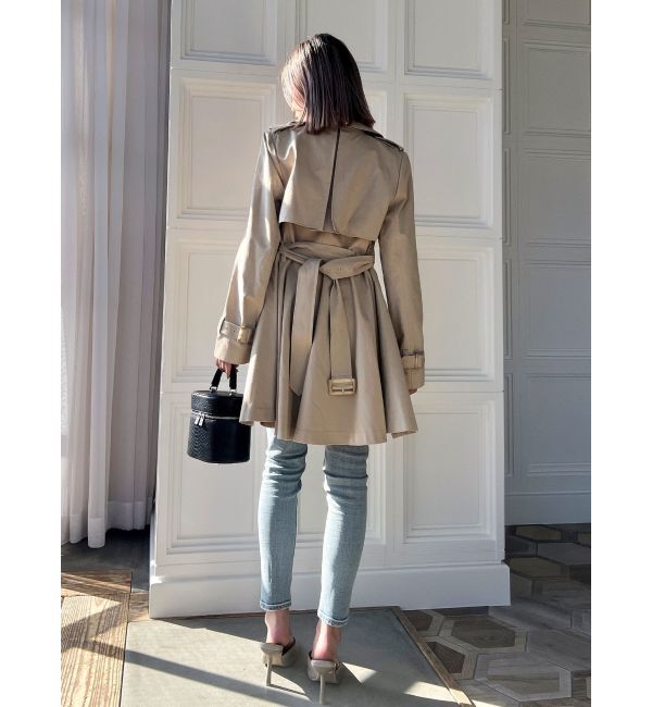 GYDA「フレアミディトレンチコート」|その他|