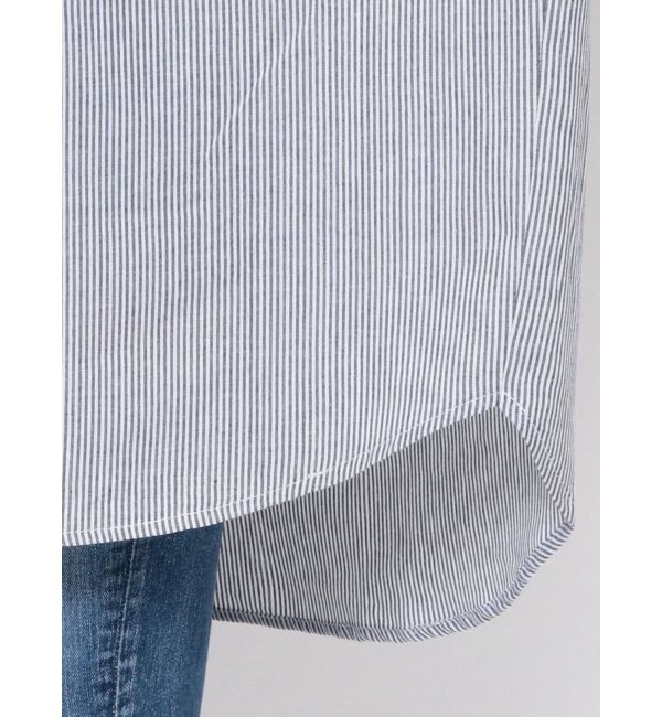 GYDA「ストライプオーバーシャツ」|シャツ・ブラウス|