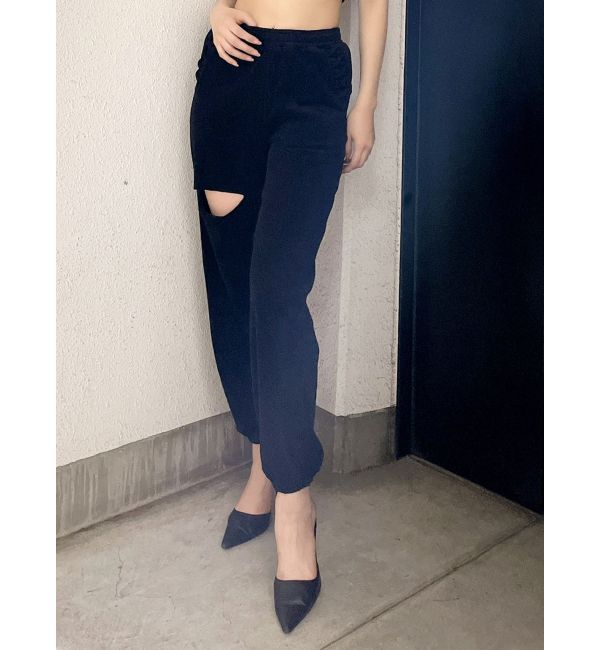 GYDA「Square gydaパイルパンツ【SETUP着用可】」|その他|ブラック