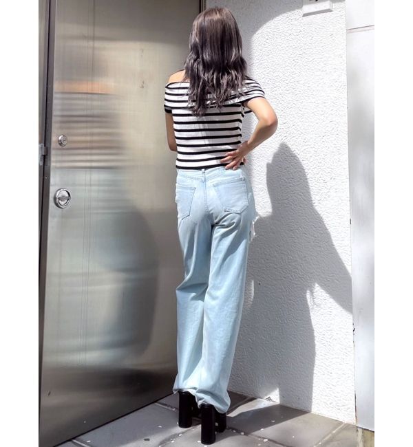 GYDA「HEMスリットオフショルニットトップス」|ニット・セーター|