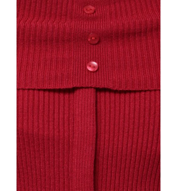 GYDA「HEMスリットオフショルニットトップス」|ニット・セーター|