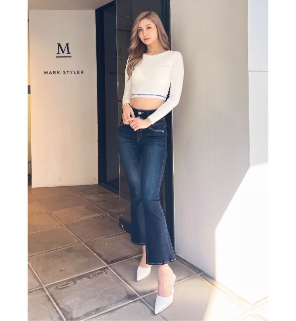 GYDA「BM＆WB JQリブショートロンT」|Tシャツ・カットソー|