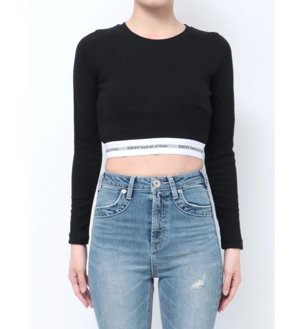 GYDA「BM＆WB JQリブショートロンT」|Tシャツ・カットソー|