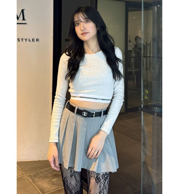 GYDA「BM＆WB JQリブショートロンT」|Tシャツ・カットソー|