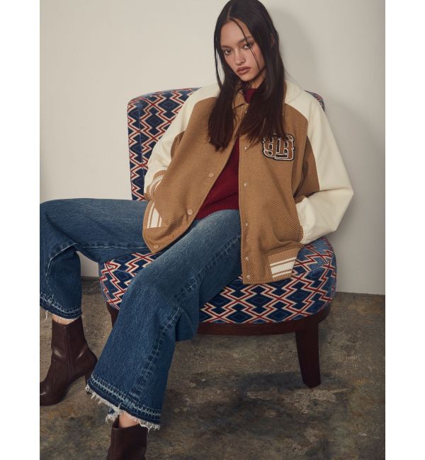 GYDA「DAMSEL BIG スタジャン」|ブルゾン・スタジャン|