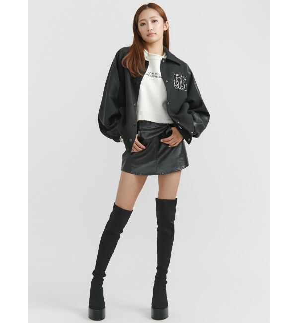 GYDA「DAMSEL BIG スタジャン」|ブルゾン・スタジャン|