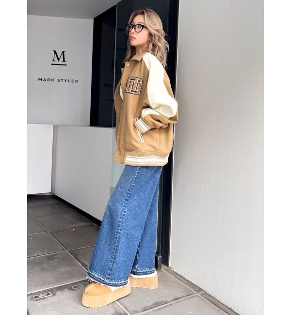 GYDA「DAMSEL BIG スタジャン」|ブルゾン・スタジャン|