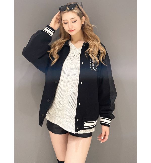 GYDA「DAMSEL BIG スタジャン」|ブルゾン・スタジャン|