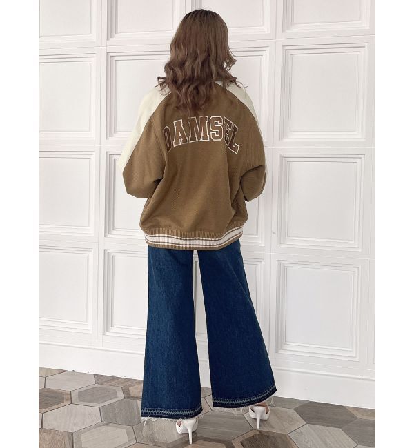 GYDA「DAMSEL BIG スタジャン」|ブルゾン・スタジャン|