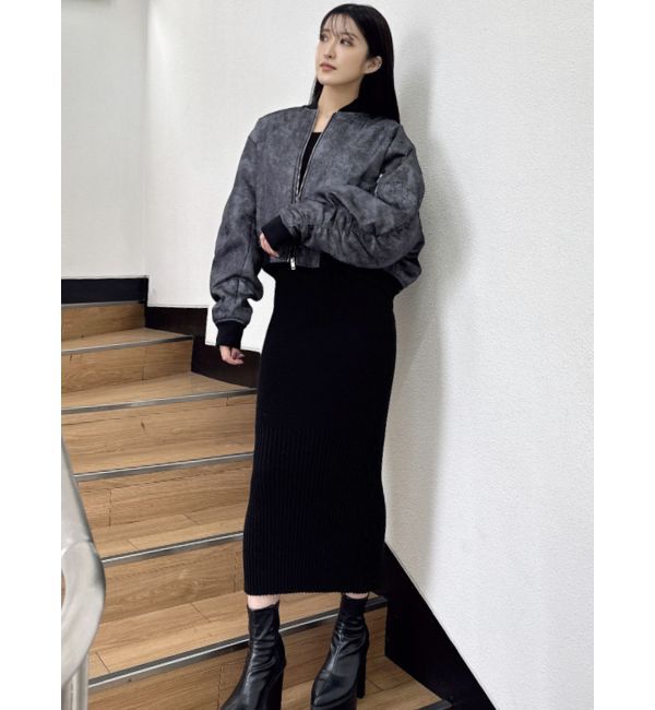 GYDA「PROCESSINGプリントMA1」|ブルゾン・スタジャン|