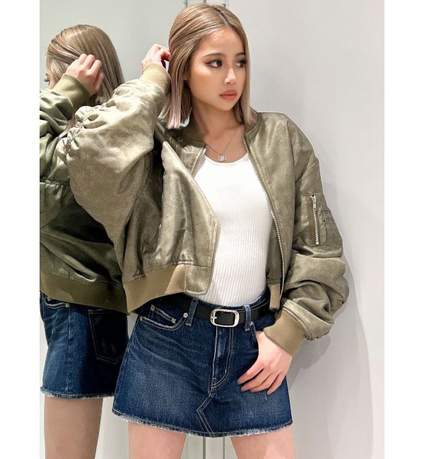 GYDA「PROCESSINGプリントMA1」|ブルゾン・スタジャン|