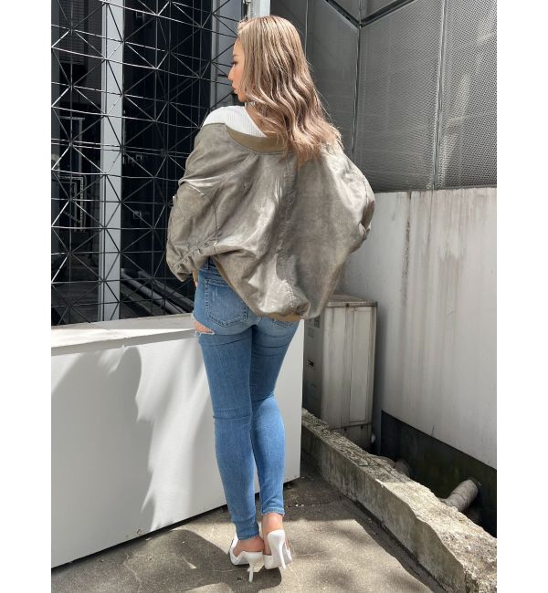 GYDA「PROCESSINGプリントMA1」|ブルゾン・スタジャン|