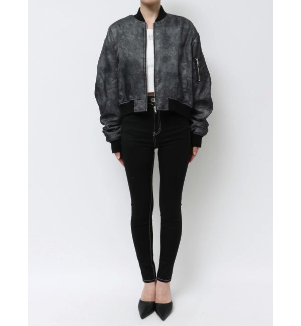 GYDA「PROCESSINGプリントMA1」|ブルゾン・スタジャン|