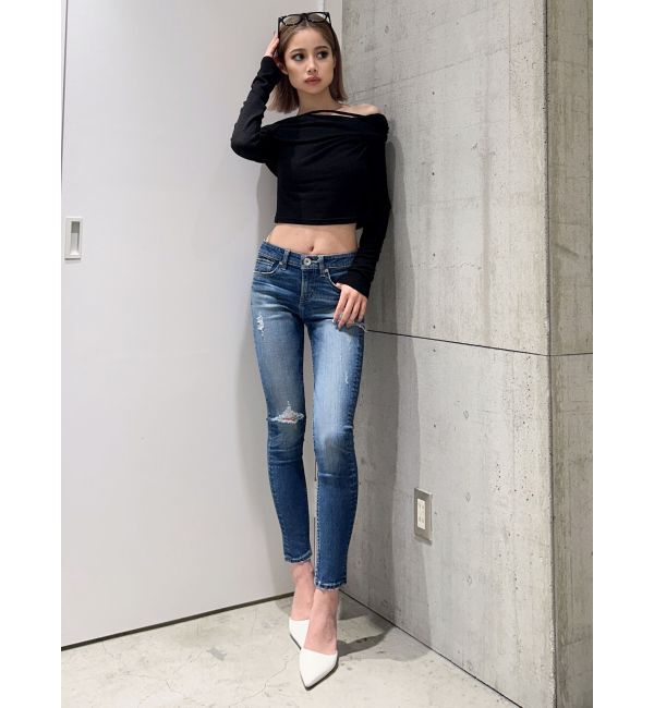 GYDA「アシンンメトリーオフショルトップス」|Tシャツ・カットソー|