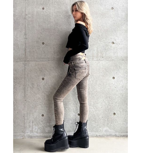 GYDA「アシンンメトリーオフショルトップス」|Tシャツ・カットソー|