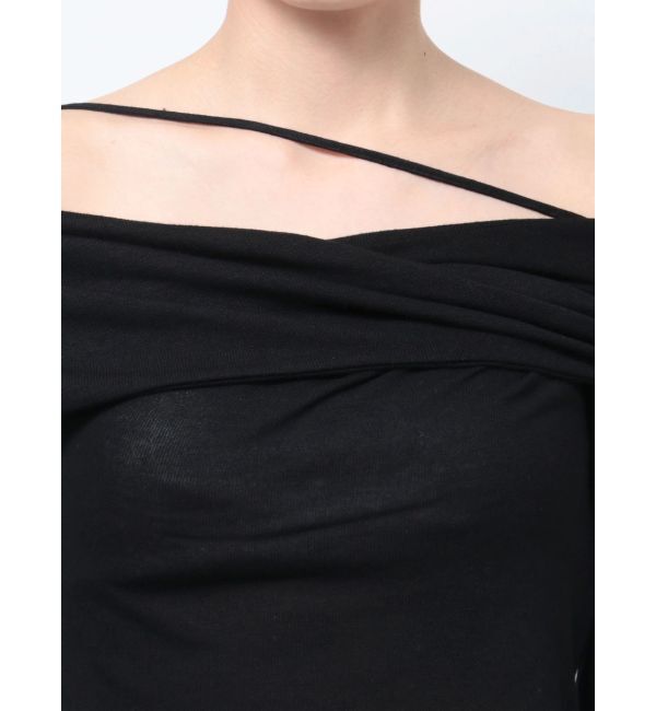 GYDA「アシンンメトリーオフショルトップス」|Tシャツ・カットソー|