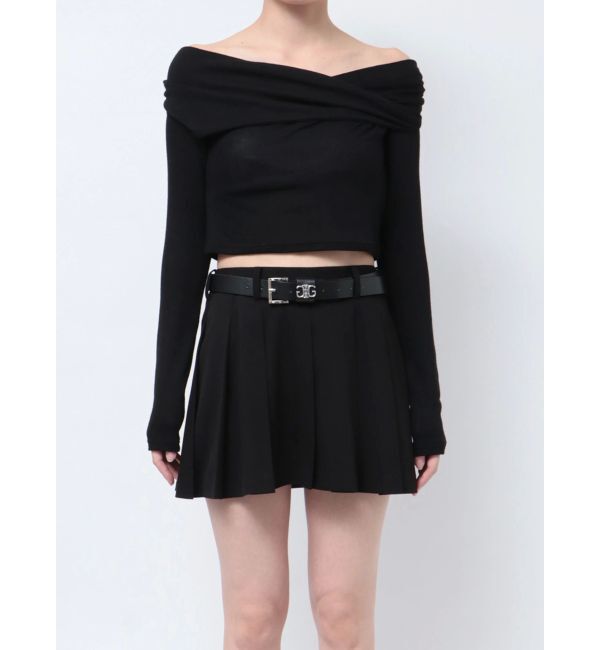 GYDA「アシンンメトリーオフショルトップス」|Tシャツ・カットソー|