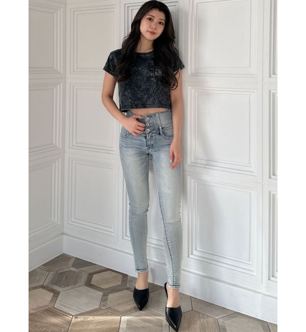 GYDA「Symmetry GYDA STONEポケットショートTシャツ」|Tシャツ・カットソー|