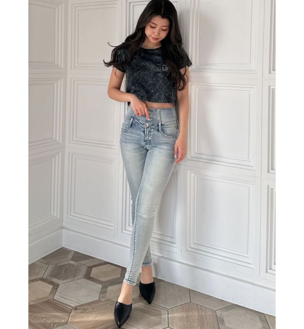 GYDA「Symmetry GYDA STONEポケットショートTシャツ」|Tシャツ・カットソー|