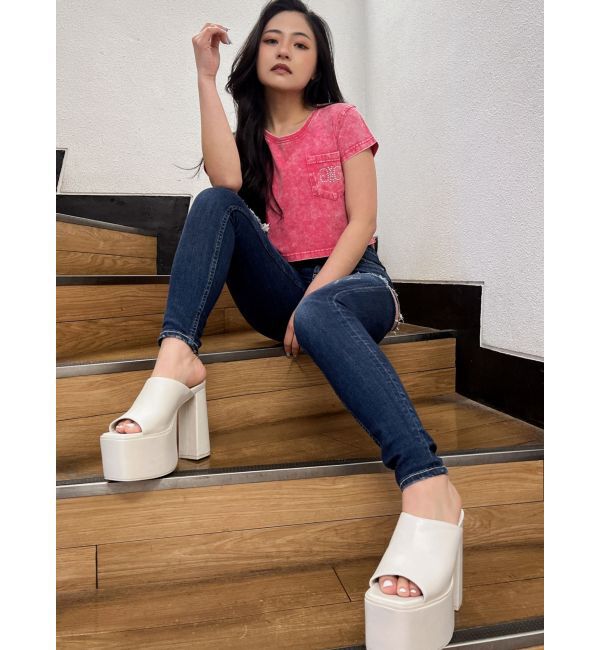 GYDA「Symmetry GYDA STONEポケットショートTシャツ」|Tシャツ・カットソー|