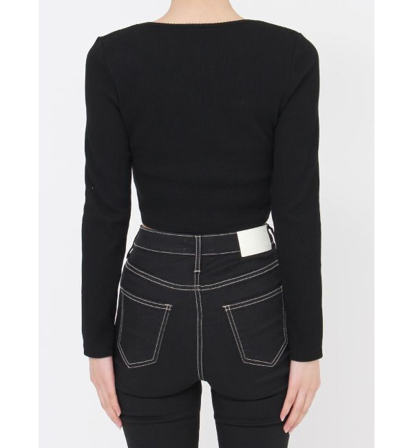 GYDA「GDロゴラインストーンテレコトップス」|Tシャツ・カットソー|