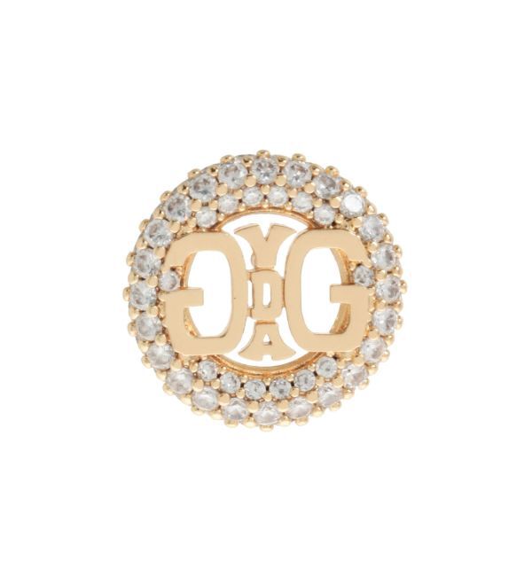 GYDA「JEYSUSサークルラインストーンSymmetryGYDAピアス」|ピアス|