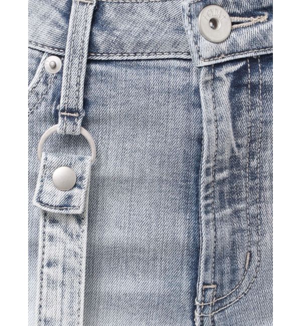 GYDA「ハイウエストdetachableスキニーデニムパンツ」|デニム|