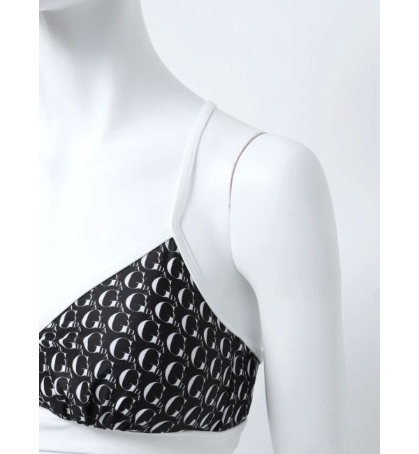 GYDA「GYDA patternバックレースアップビキニ」|ビキニ|