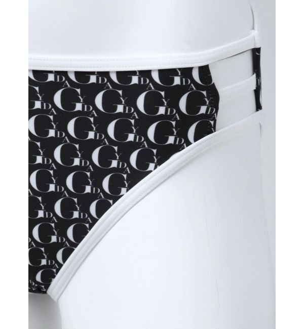 GYDA「GYDA patternバックレースアップビキニ」|ビキニ|