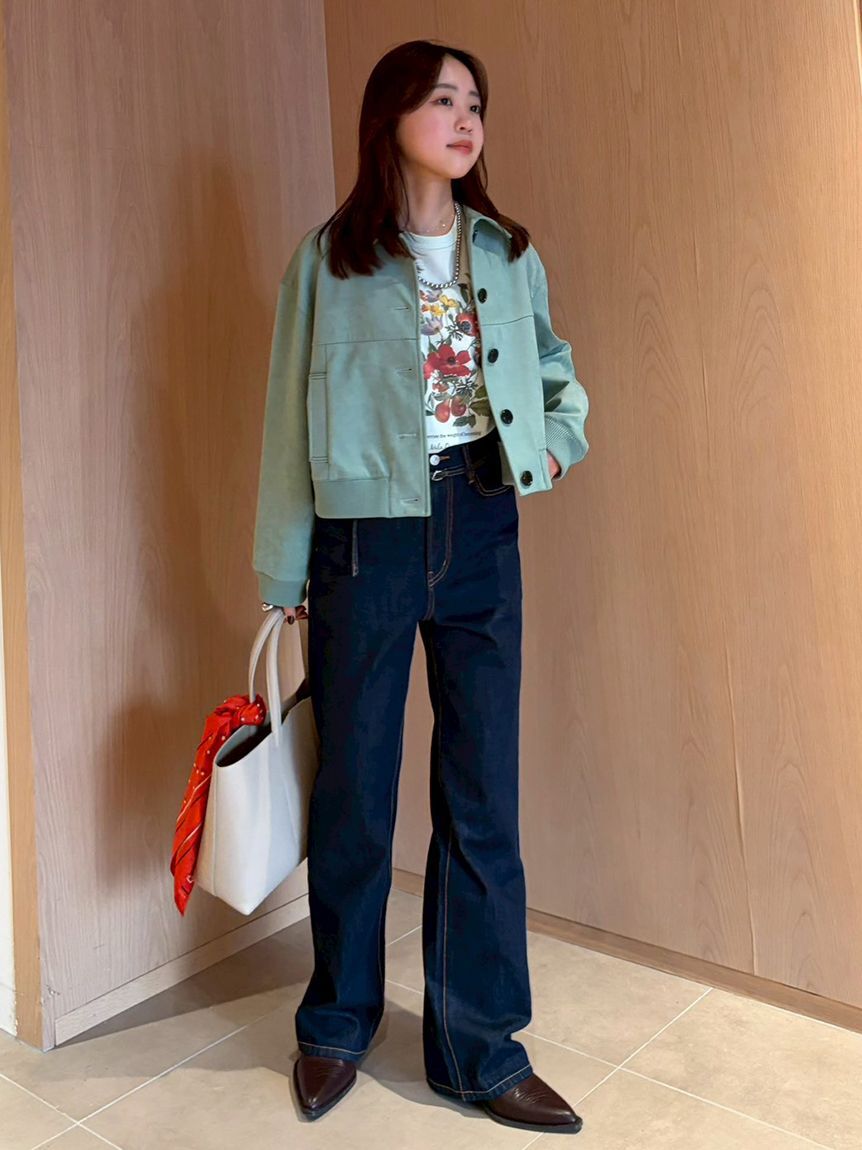 Mila Owen「ボタニカルグラフィックTシャツ」|Tシャツ・カットソー|