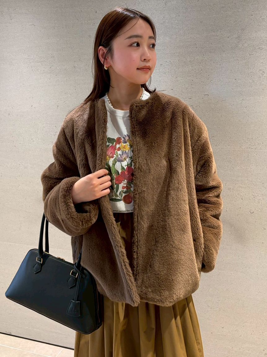 Mila Owen「ボタニカルグラフィックTシャツ」|Tシャツ・カットソー|