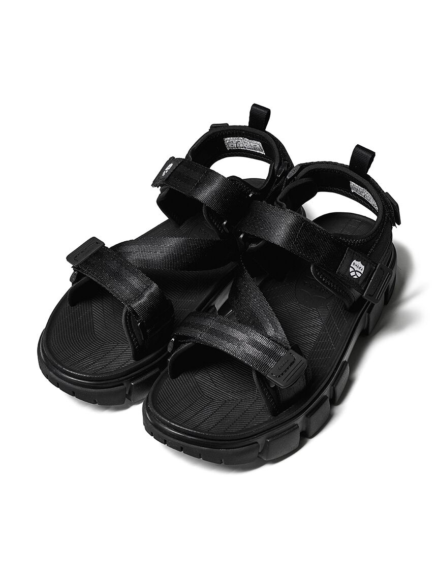 SHAKA「【SHAKA】ZAMPER SF」|サンダル|BLK