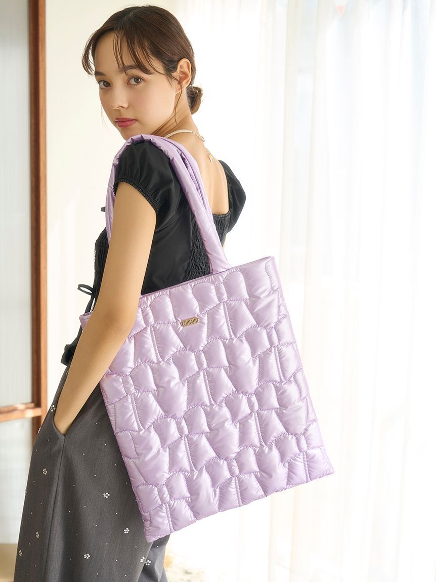 FURFUR「【WEB限定カラー】リボンキルティングトートバッグ」|トートバッグ|