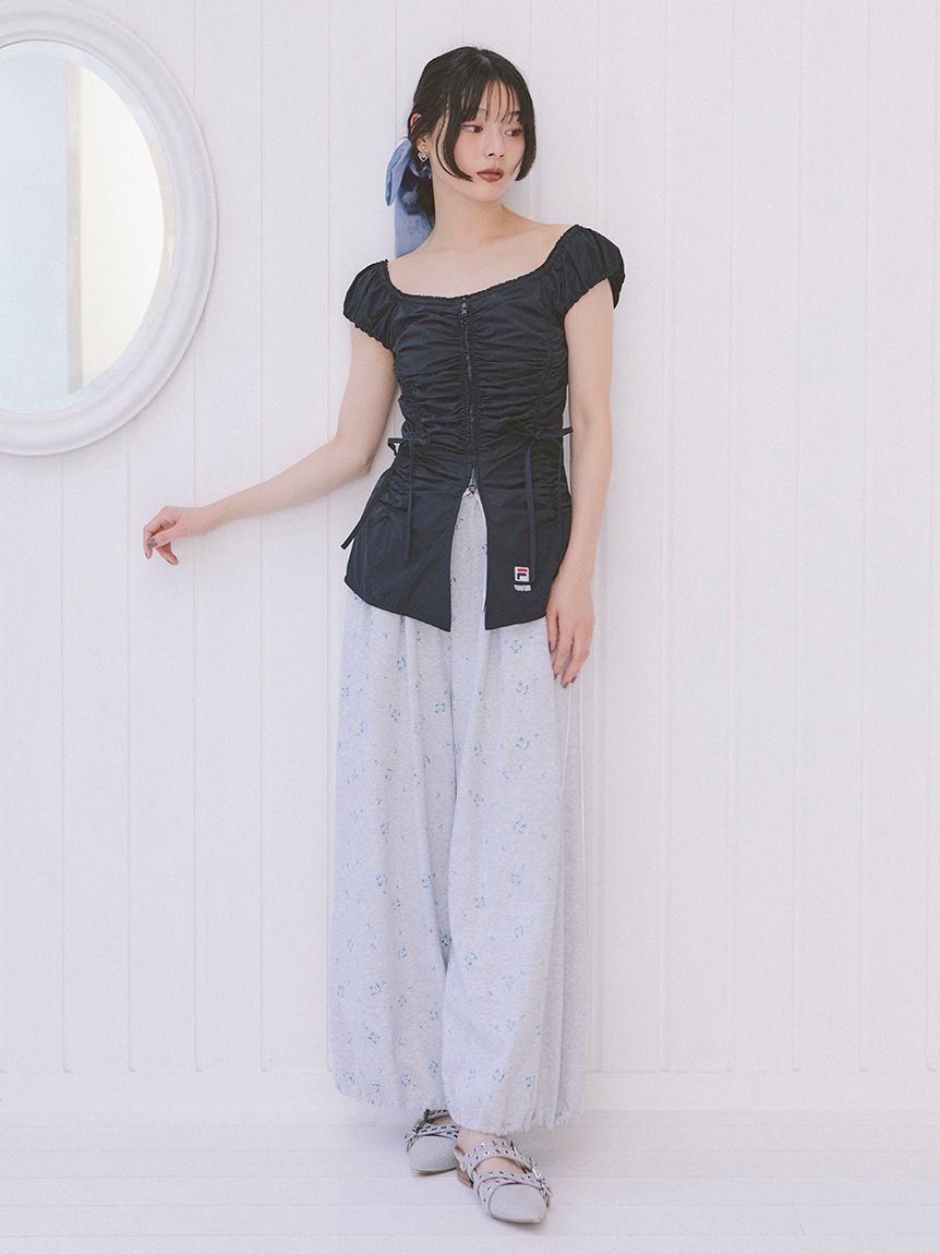 FURFUR「【限定カラー】フラワープリントスウェットワイドパンツ」|その他|