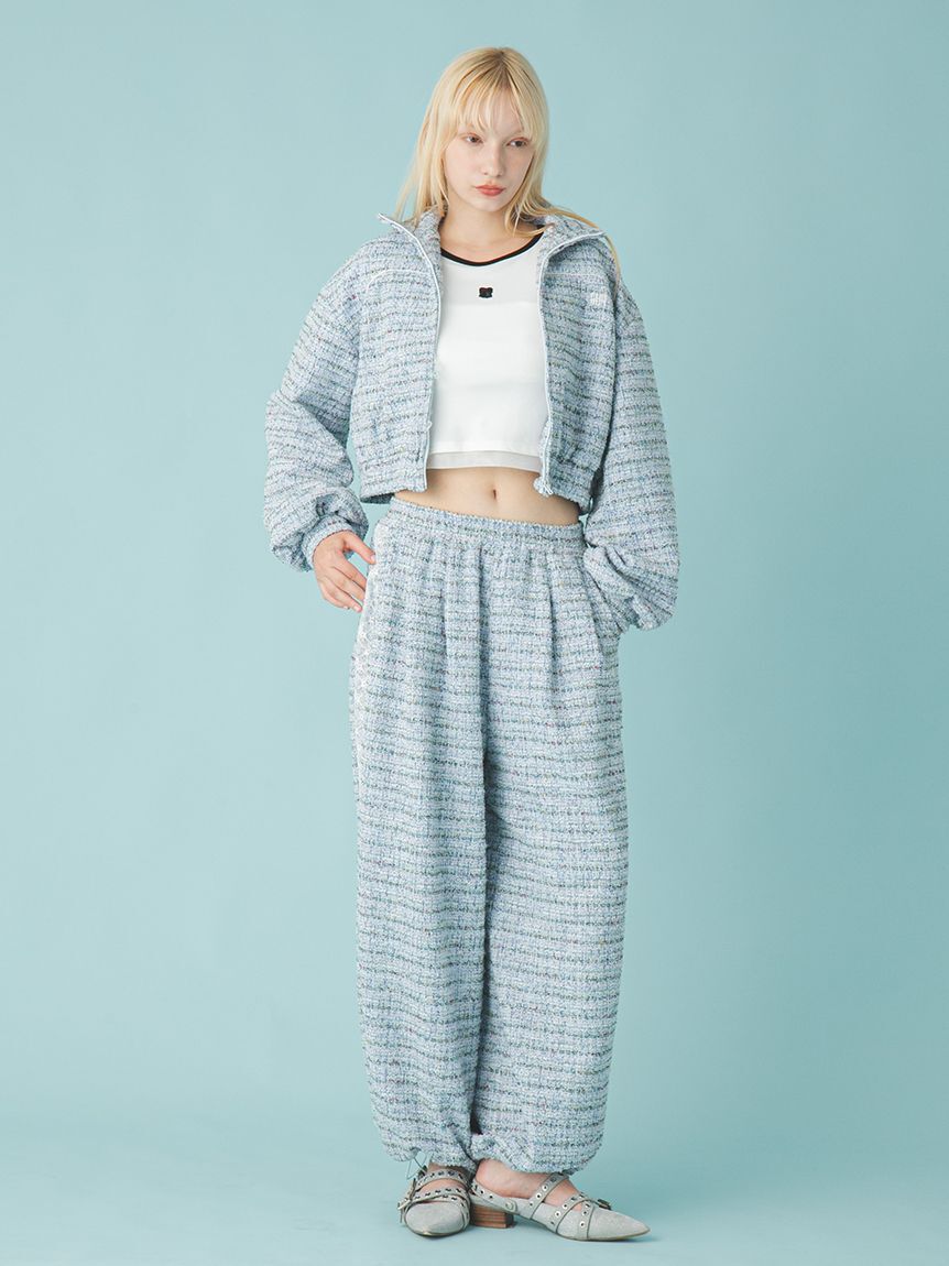 FURFUR「ツイーディトラックブルゾン」|ブルゾン・スタジャン|