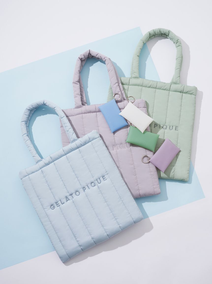 gelato pique「【ONLINE限定】キルティングトートバッグ」|トートバッグ|
