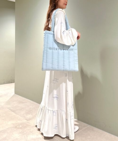 gelato pique「【ONLINE限定】キルティングトートバッグ」|トートバッグ|