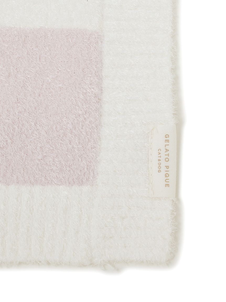  GELATO PIQUE CAT&DOG「【CAT&DOG】スムーズィー2ボーダーブランケット」|その他|