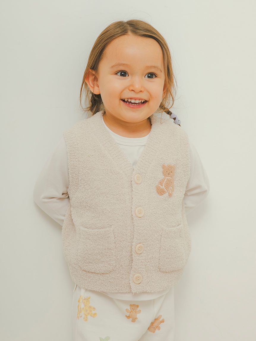 GELATO PIQUE KIDS & BABY「【限定カラーあり】【BABY】パウダーベアベスト」|その他ベビーウェア|
