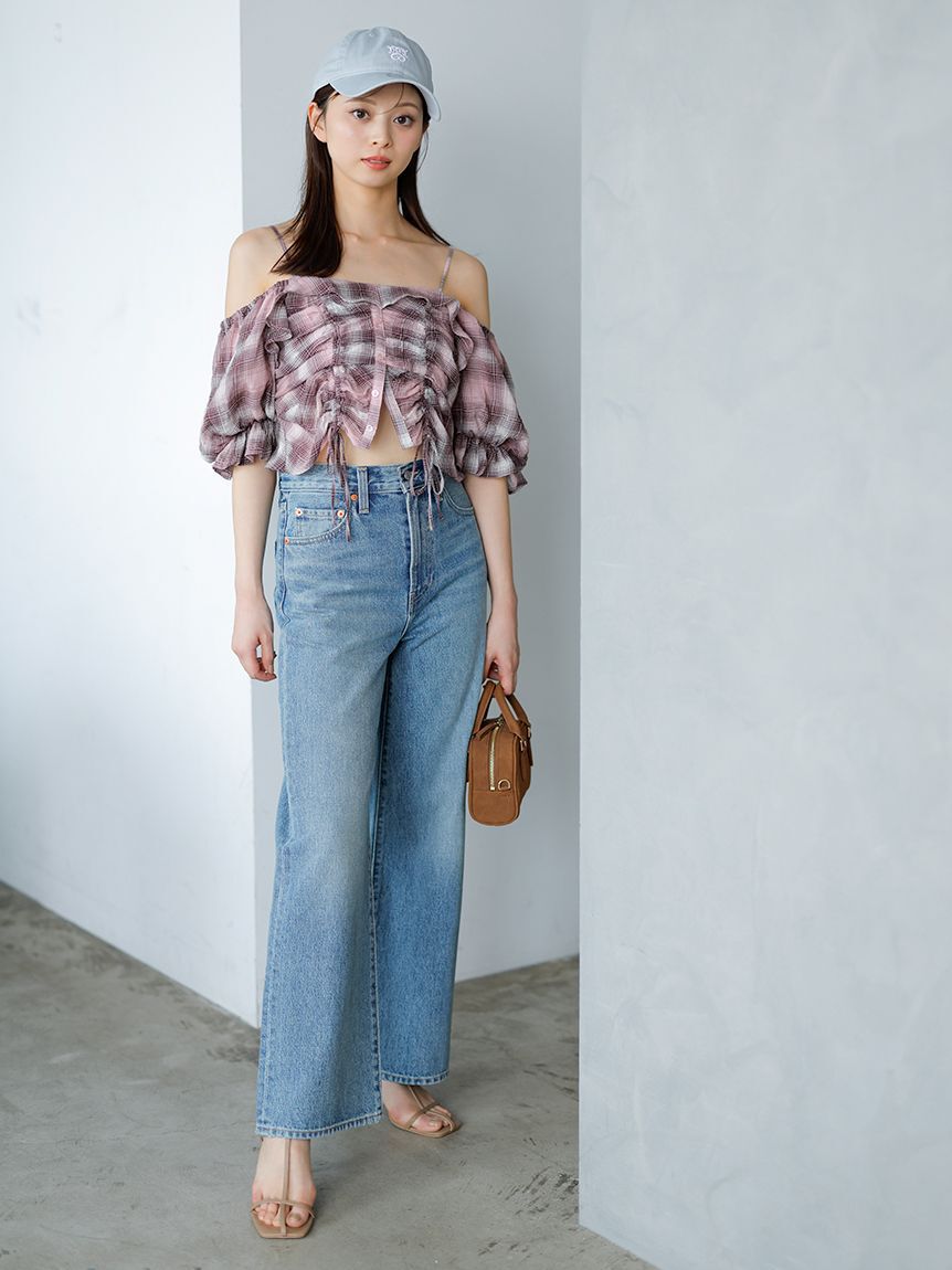 SNIDEL「【SNIDEL|NEW ERA(R)】コラボエンブレムキャップ」|キャップ・キャスケット|