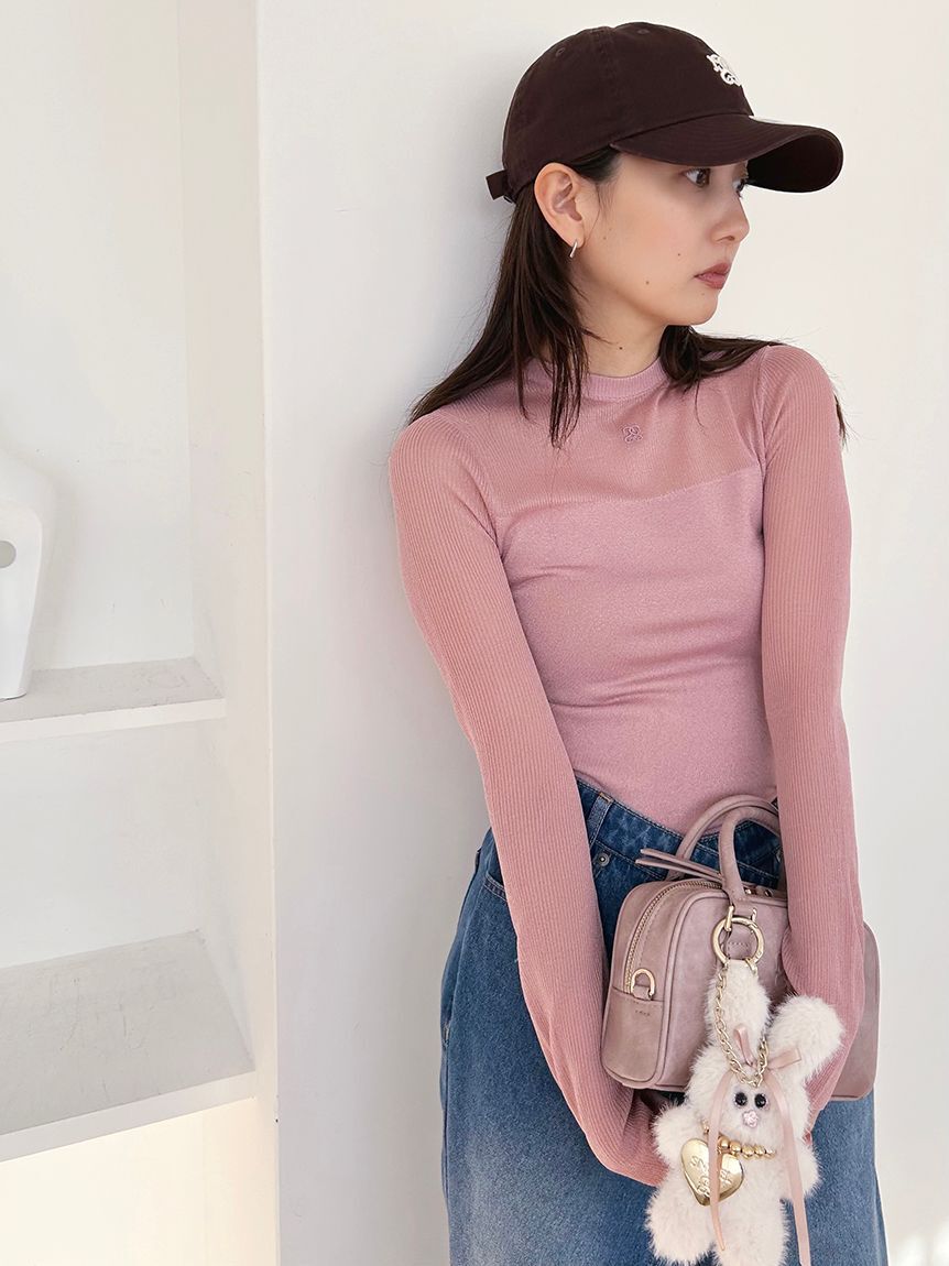 SNIDEL「【SNIDEL|NEW ERA(R)】コラボエンブレムキャップ」|キャップ・キャスケット|