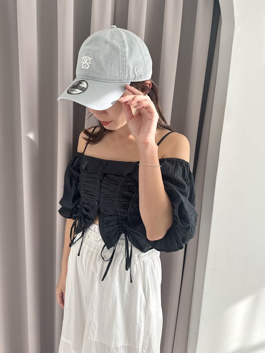 SNIDEL「【SNIDEL|NEW ERA(R)】コラボエンブレムキャップ」|キャップ・キャスケット|