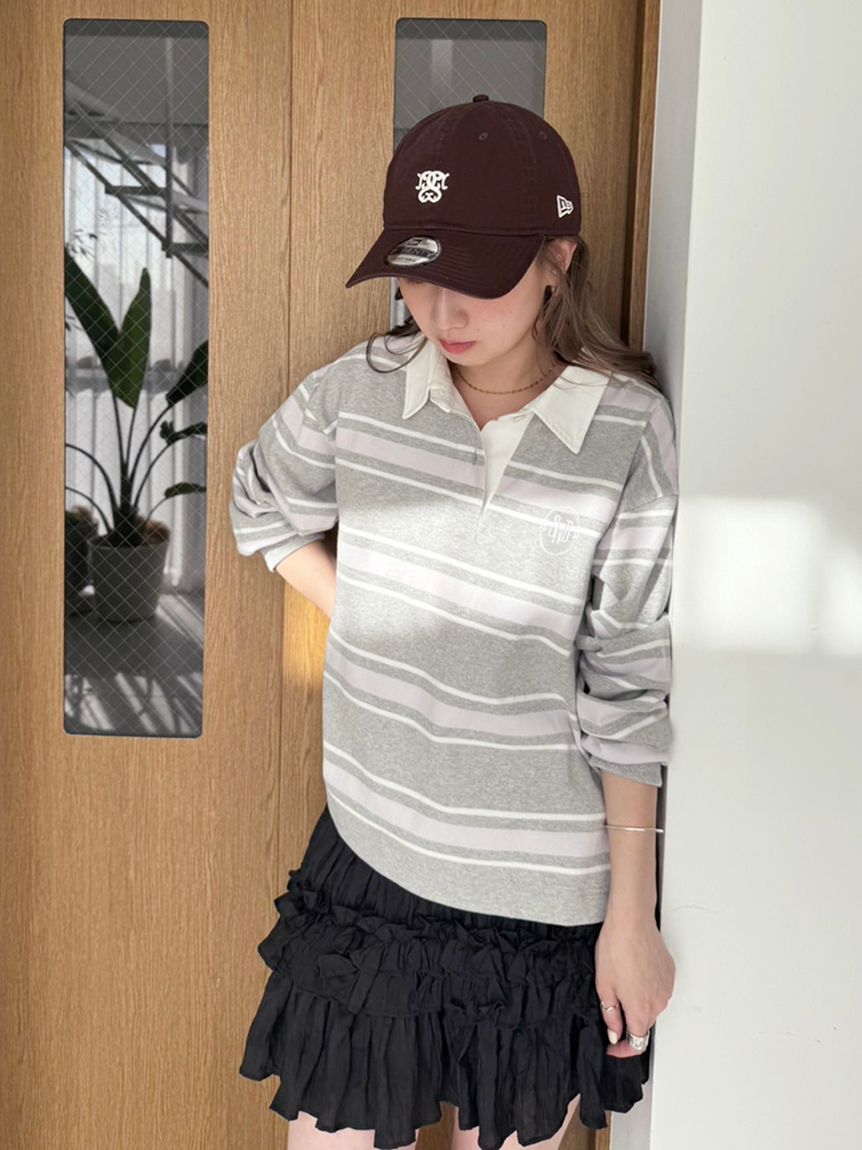 SNIDEL「【SNIDEL|NEW ERA(R)】コラボエンブレムキャップ」|キャップ・キャスケット|