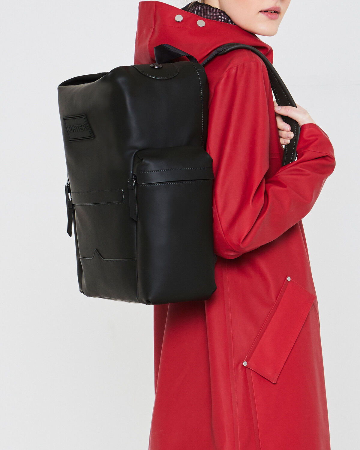  「ORG TOPCLIP BACKPACK - RUB LTH」|リュック|BLK