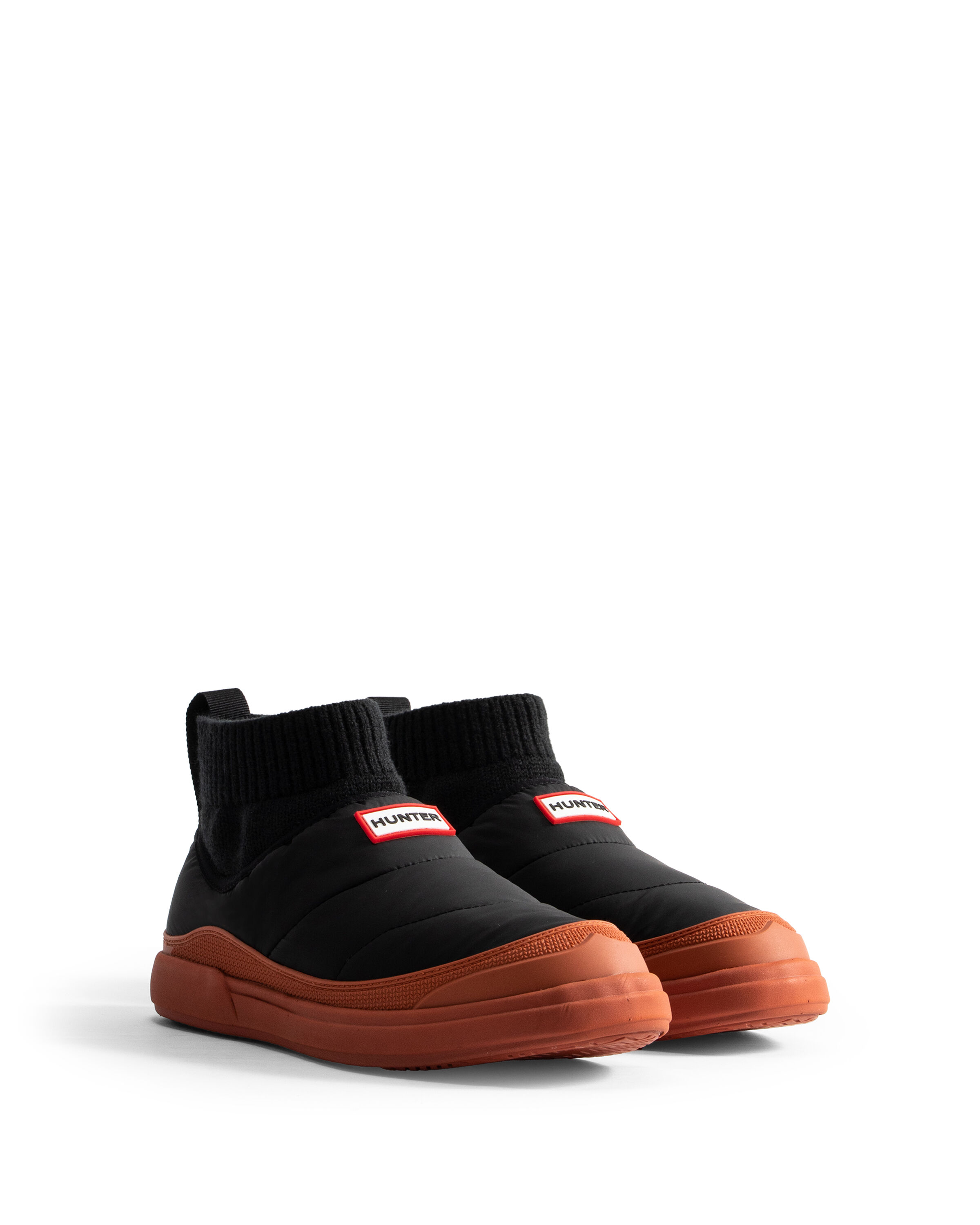 HUNTER「レディース イン/アウト ニッティド カフ スリッパ― ブーツ」|スニーカー|BRC