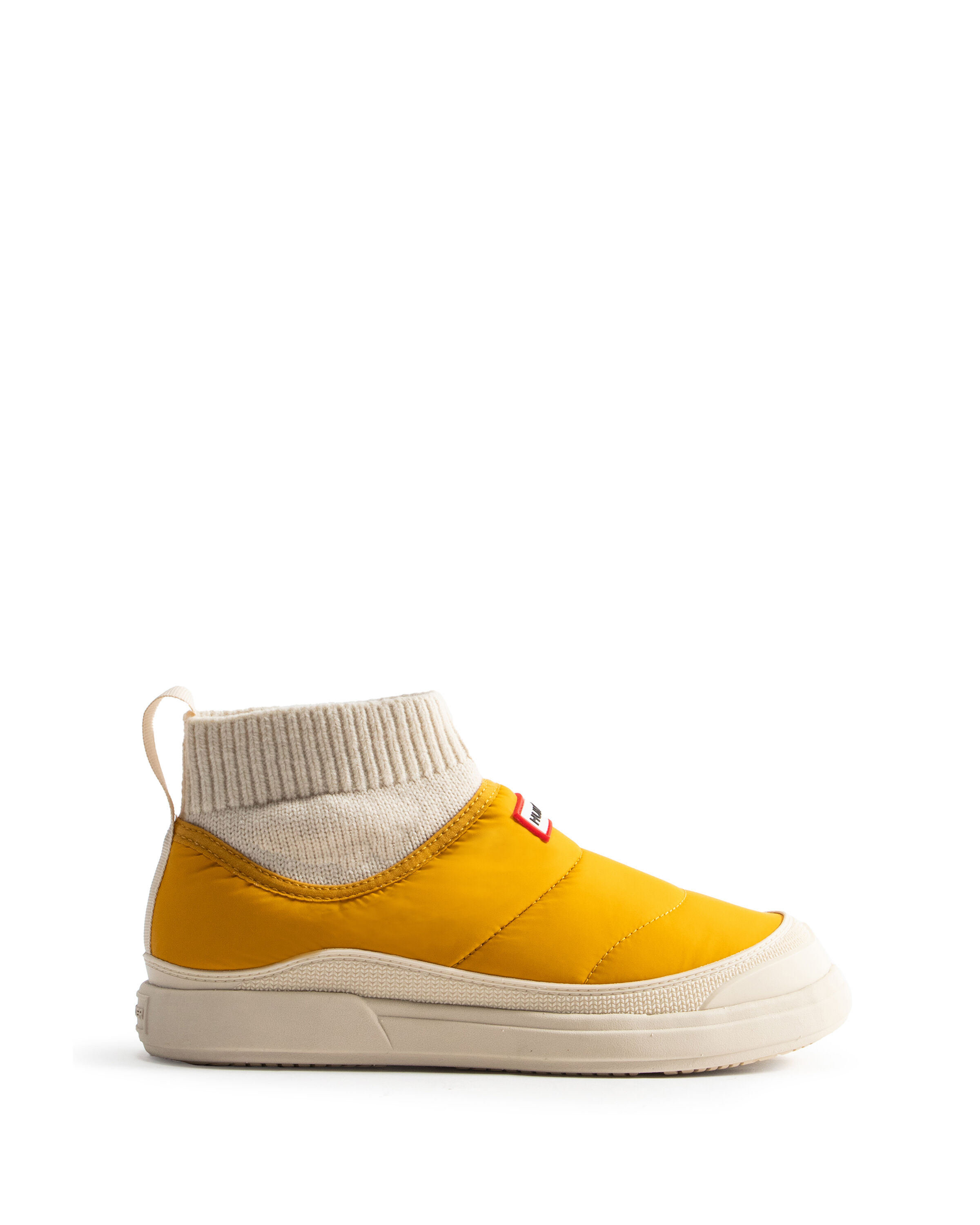 HUNTER「レディース イン/アウト ニッティド カフ スリッパ― ブーツ」|スニーカー|